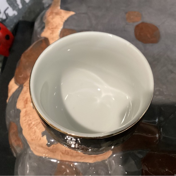 ⚫️ Vintage & Stunning - Japanese “Peacock Themed” Hot Tea Cup - Beautiful - Picture 5 of 8